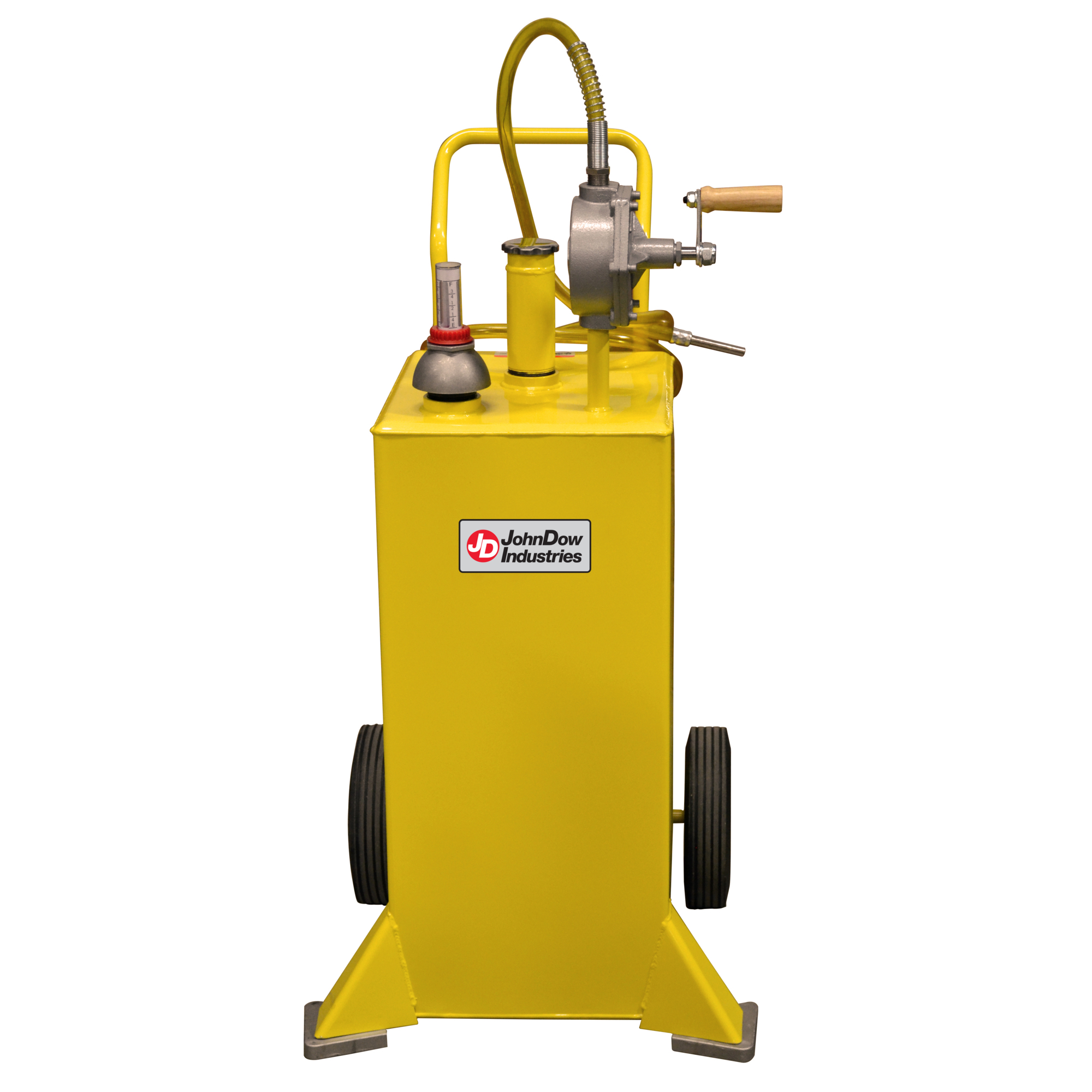 JohnDow Industries UL-Listed Diesel Caddy, 30-Gal., 2-Way Rotary Pump, 8ft. Hose, 10in. HGC-30-D